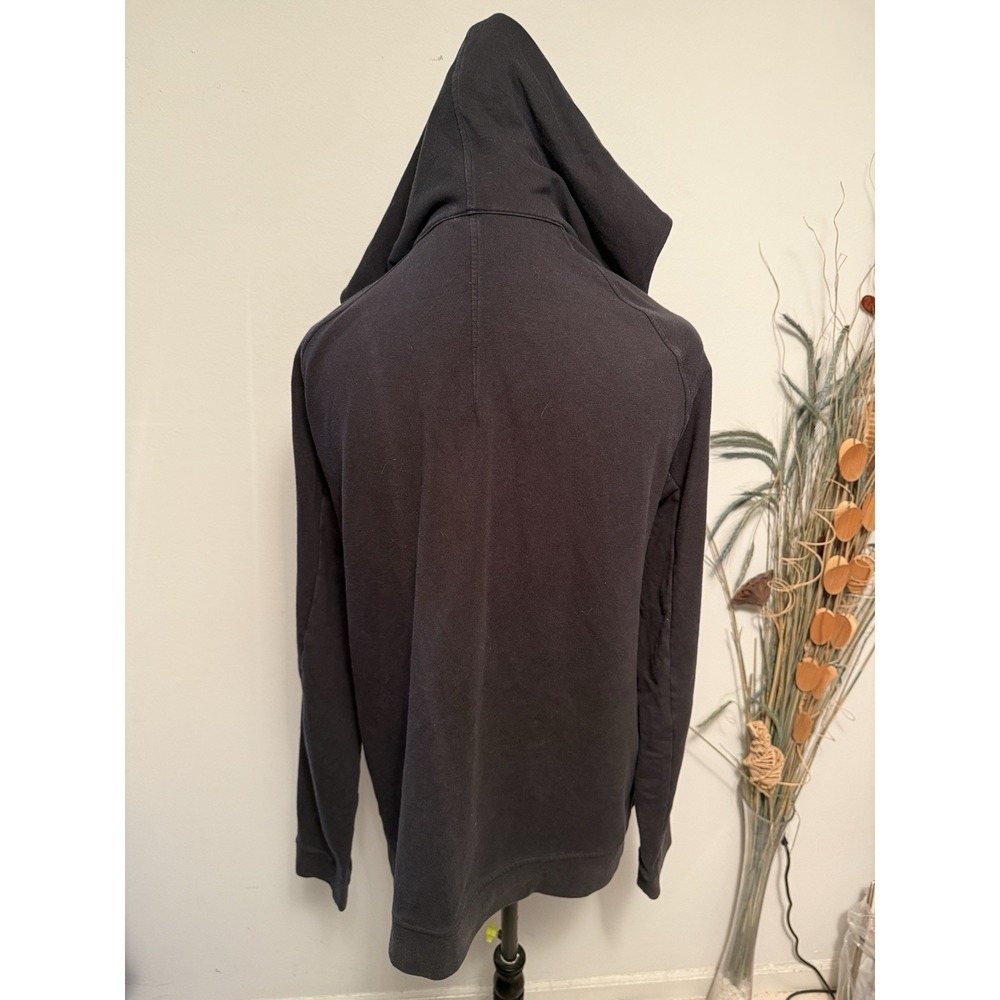 Lululemon City Sweat Full Zip Hoodie Mens Xl Black M3CBZS